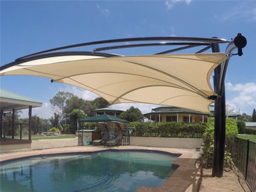 L'auvent de tissu de construction de parasol structure l'ingénierie de tension de membrane pour la piscine extérieure