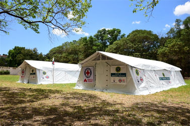 Solution médicale de syndrôme respiratoire aigu grave de système de tente d'hôpital de Croix-Rouge aérant Windows
