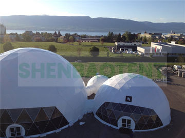 Anti exposition hall UV de tente de dôme d'événement en grand diamètre complètement marqué de 30 mètres
