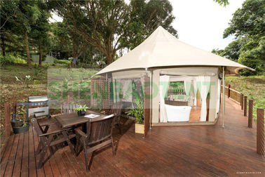 La tente magnifique de safari de grandes de l'espace tentes d'hôtel de luxe conçoivent en fonction du client pour Glamping