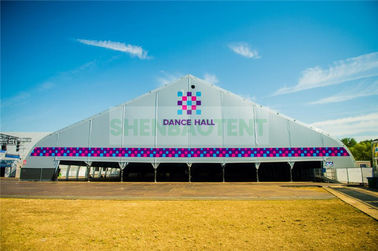 Tente en aluminium de cadre de Hall d'événement énorme pour danser la forme de 50 de mètre avions d'envergure